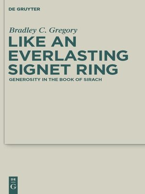 cover image of Like an Everlasting Signet Ring